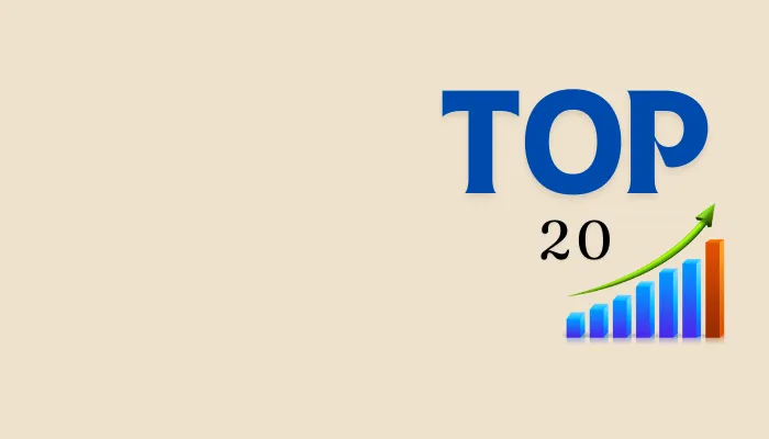 Top 20 Meilleures Ventes