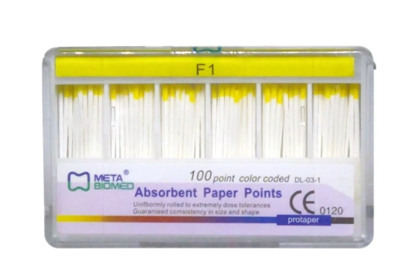 POINTES PAPIER ABSORBENT META BIOMED AURUM PRO