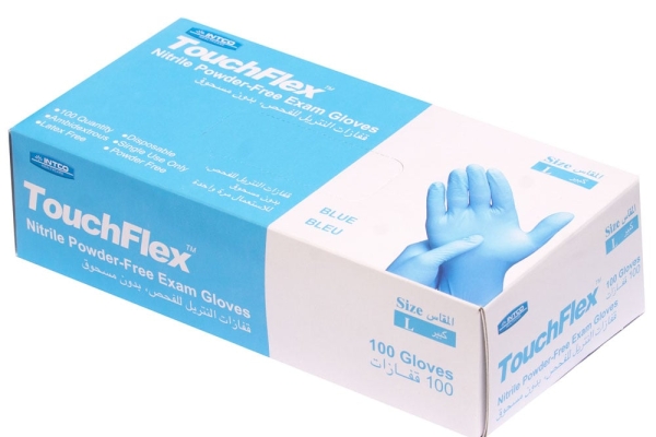 GANTS D'EXAMEN EN NITRILE TOUCHFLEX