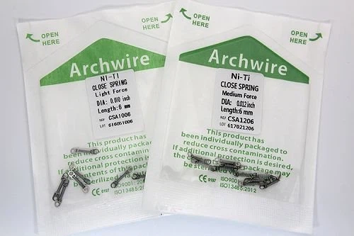 FIL NITI CLOSE SPRING 10PCS DENRUM