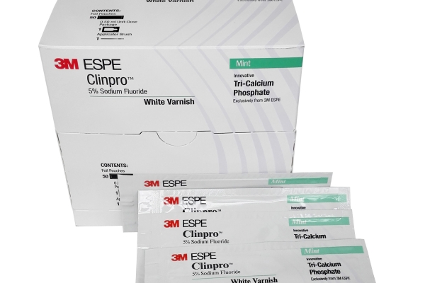 3M CLINPRO WHITE VARNISH - VERNIS FLUORÉ 5 % NAF, 50 DOSES